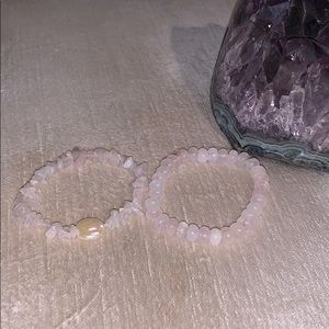 Rose quarts bracelets